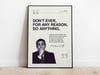 The Office - Michael Scott TV Show Quote Poster