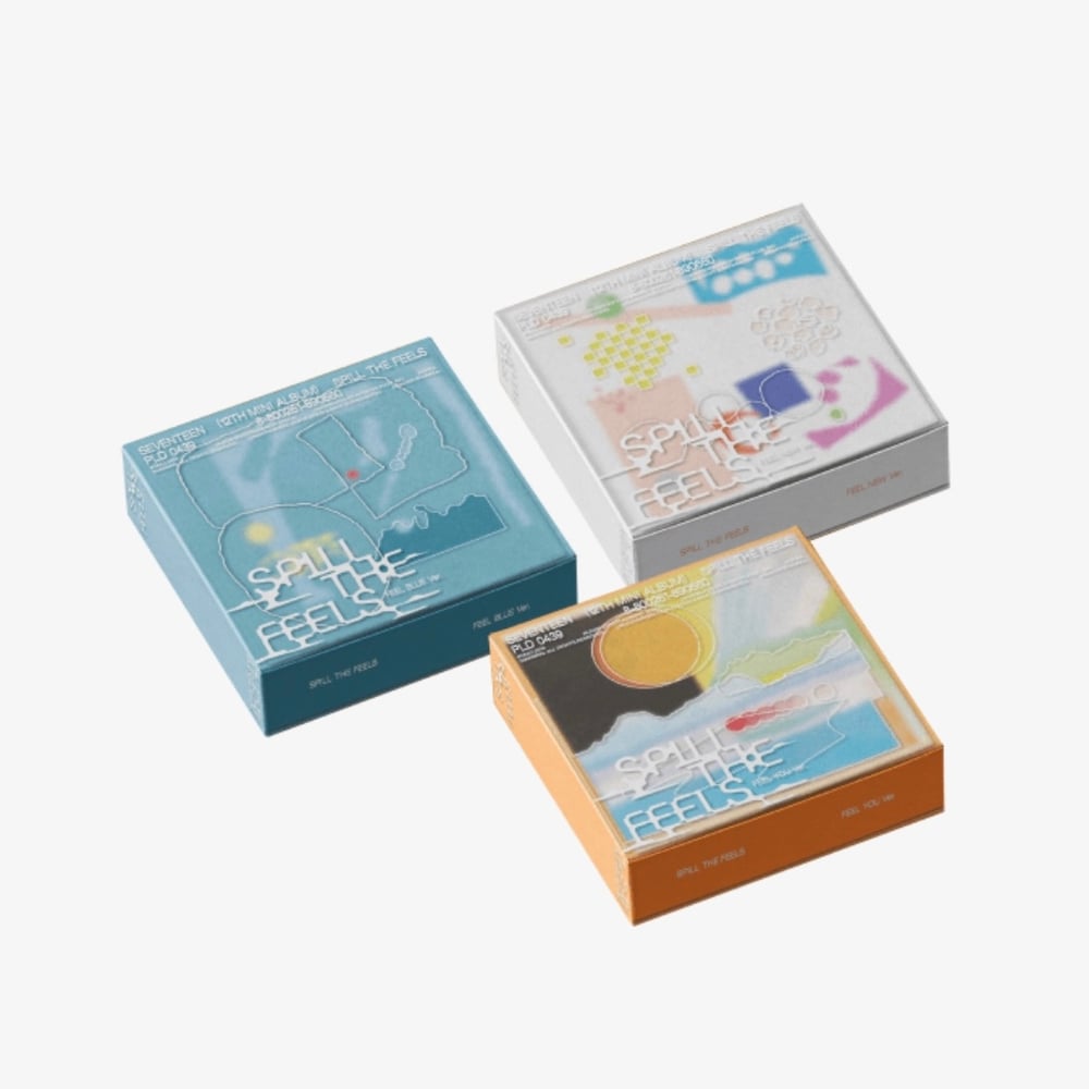 Image of Seventeen 12th Mini Album 'SPILL THE FEELS'