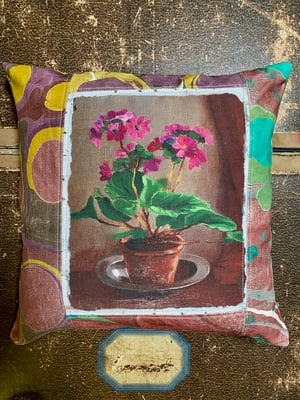 Image of collage pillow - no. 05