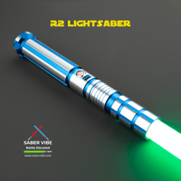 Image 1 of Saber Vibe R2 Lightsaber – A Tribute to the Legendary R2-D2