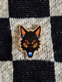 Wolf Wooden Pin