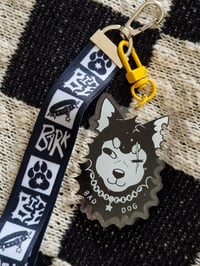 Image 1 of Bad Dog Club Lanyard Keychain