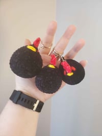 Image 1 of Amigurumi Stardew Valley Chicken Keychain