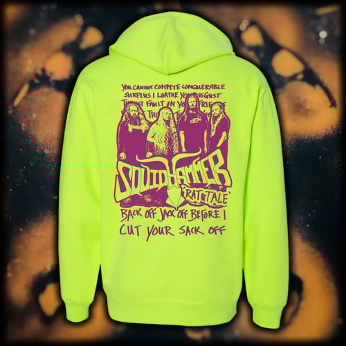 Image of 'Rat Tale' Lyric Front/Back Hoodie