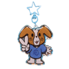 Gizmo Dog Days Blue Acrylic Keychain