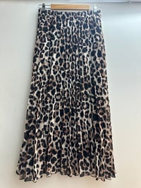 Image 1 of Leopard Print Skirt