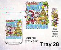 Image 17 of Choice of 19 Bluey Single & Double Sided Uv Dtf Cup Wraps & Decals