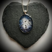 Image 2 of Midnight Moon Spooky Forest Pendant