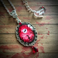 Image 3 of Vampire's Moon Cameo Necklace