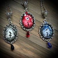 Image 5 of Midnight Moon Cameo Necklace