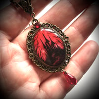 Image 5 of Vampire Castle Cameo Necklace