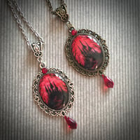 Image 1 of Vampire Castle Cameo Necklace