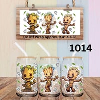 Groot Double Sided Uv Dtf Wrap 1014