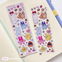 Image 1 of Skzgotchi sticker sheet
