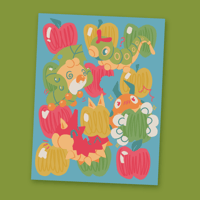 Image 1 of Apple Buggy Art Print