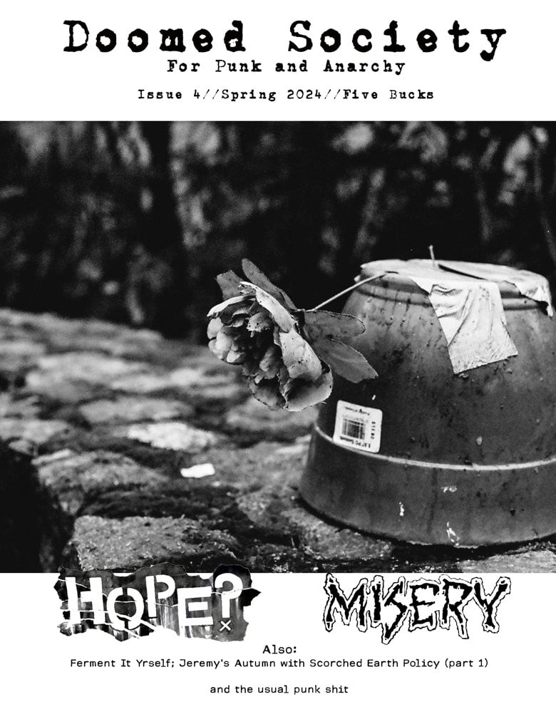 DOOMED SOCIETY zine Vol 2