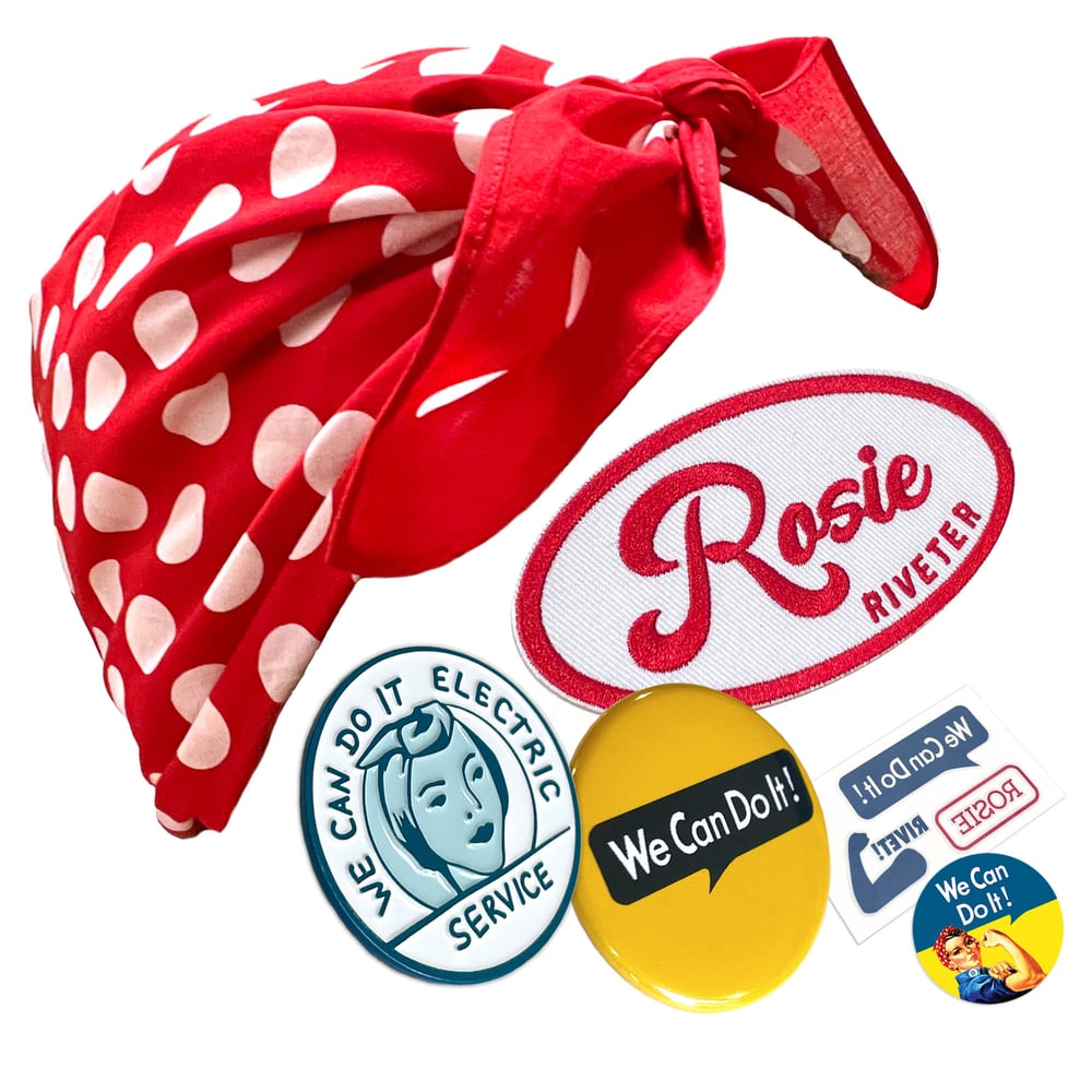 Image of Rosie the Riveter Costume Kit