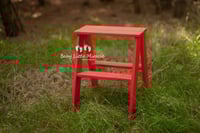 Image 7 of Wooden ladder white