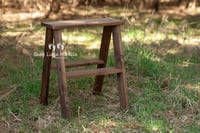 Image 6 of Wooden ladder white