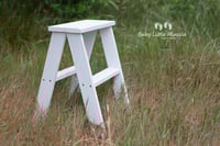 Image 6 of Wooden ladder brown