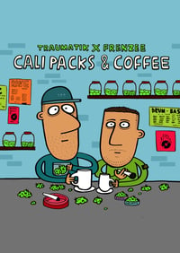 Cali packs & coffee (Signed Poster)