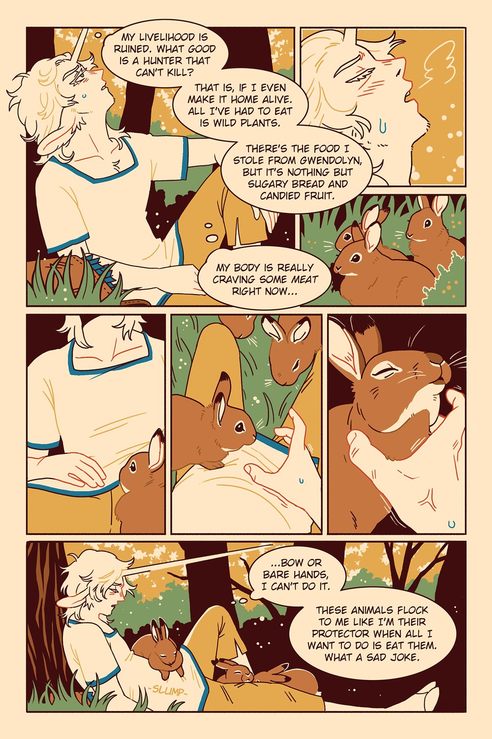 Unicorn, Hunted Comics (Chapters 1 and 2)