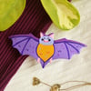 Silly Bat Hair Clip/Barrette