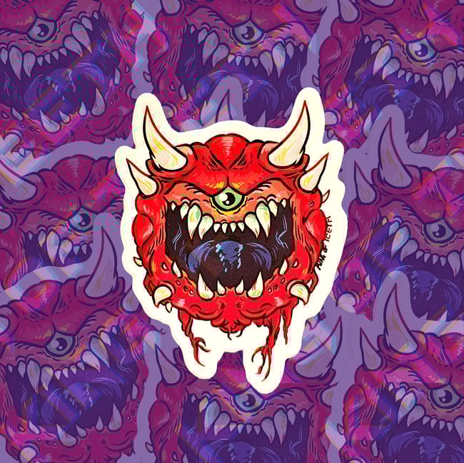 CACODEMON - Vinyl Sticker