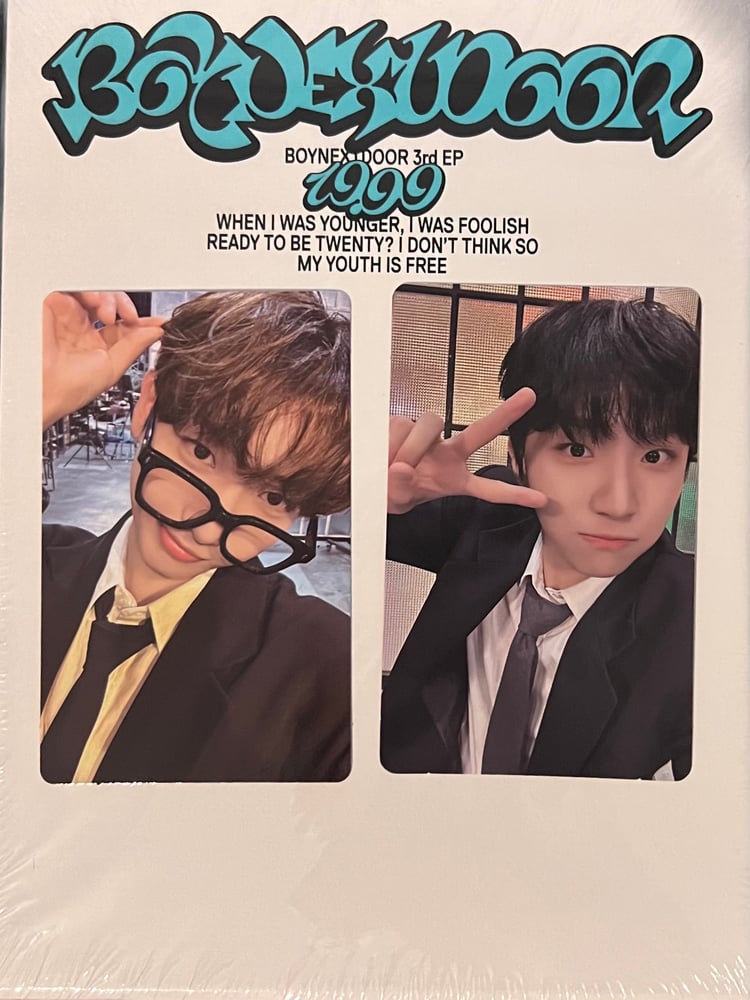Image of BOYNEXTDOOR 19.99 Weverse Shop POB Photocard’s