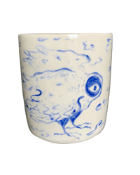 Image 1 of blue eyed bird cup