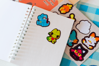 Image 2 of PKMN × Notebook & Reusable Sticker Book