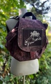 OOAK CRYSTAL SKULL ADVENTURING BAG