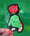Image of Rose Head Sticker - "Red"