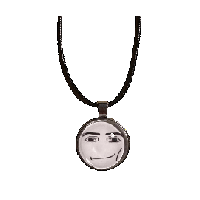 Image 1 of roblox man necklace