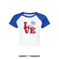 Women's 'LOVE Fightins' Baby Tee