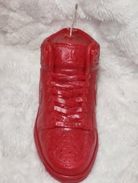 Image 2 of AJ1 Basketball Shoe Candle | Jordan 1 Candle| Custom Soy Candle |  Original candle | Gift