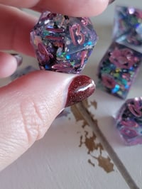 Image 8 of Glitter Bomb - shimmery dice set