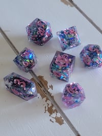 Image 4 of Glitter Bomb - shimmery dice set