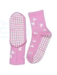 Image 4 of Heart Pink Lover girl Grip Socks 🏹💕