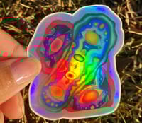 Image 2 of Flat Worms Sticker