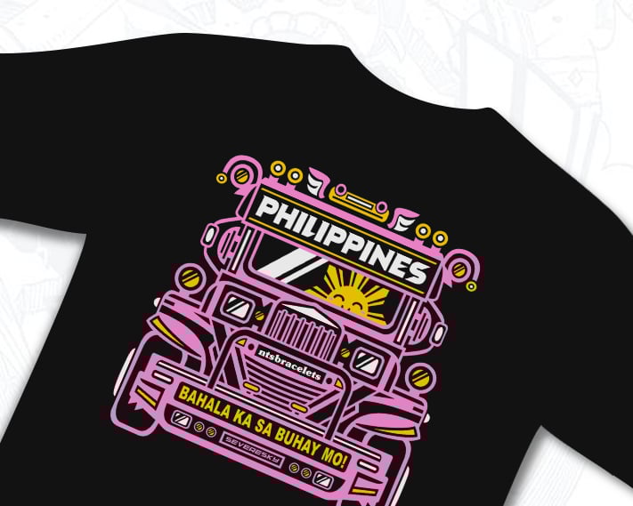 Image of NTS x SEVERESKY LIMITED EDITION JEEPNEY T-SHIRT 