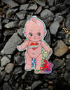 *NEW* VINYL  KEWPIE STICKER