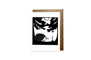 Image of Sleepy Hedgehog Card