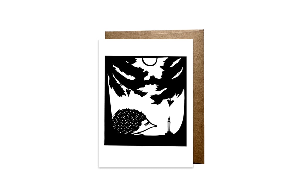 Image of Sleepy Hedgehog Card