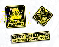 Image 2 of 足 BABY ON BOARD