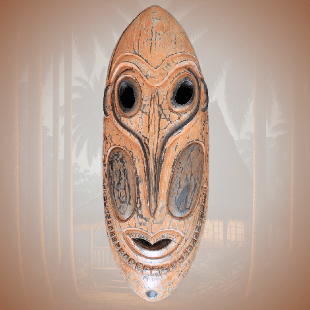 Image of Carved mask #11