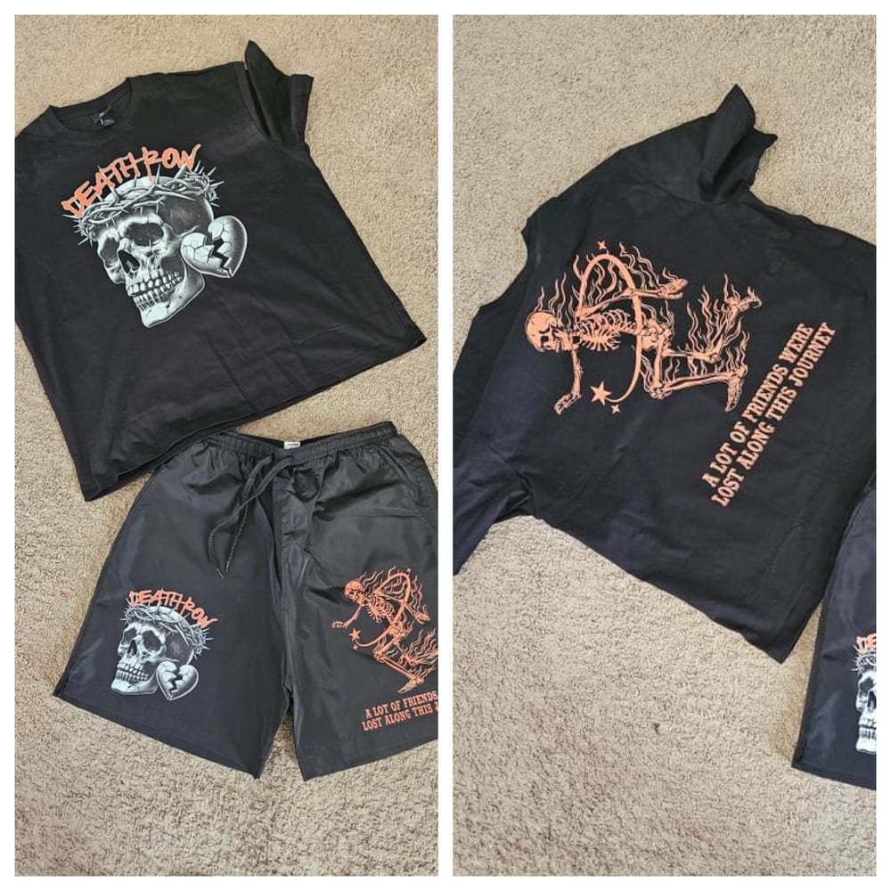 Deathrow Skull Short Set