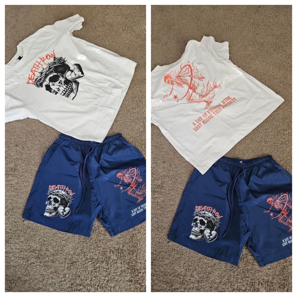 Deathrow Skull Short Set