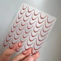 Image 6 of FRECH TIPS NAIL STICKERS
