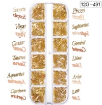 Image 1 of ZODIAC NAIL DECOR BOX